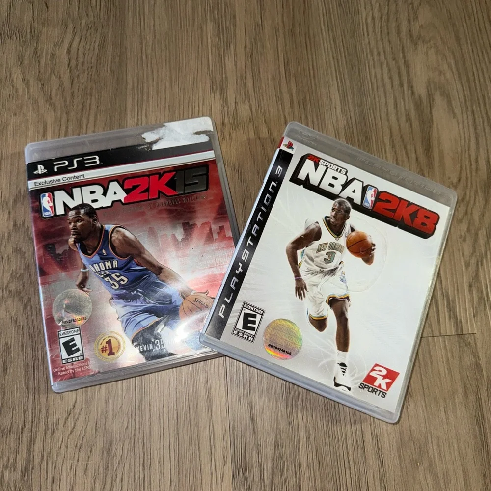NBA 2K8 and NBA 2K15 for PlayStation‎ 3